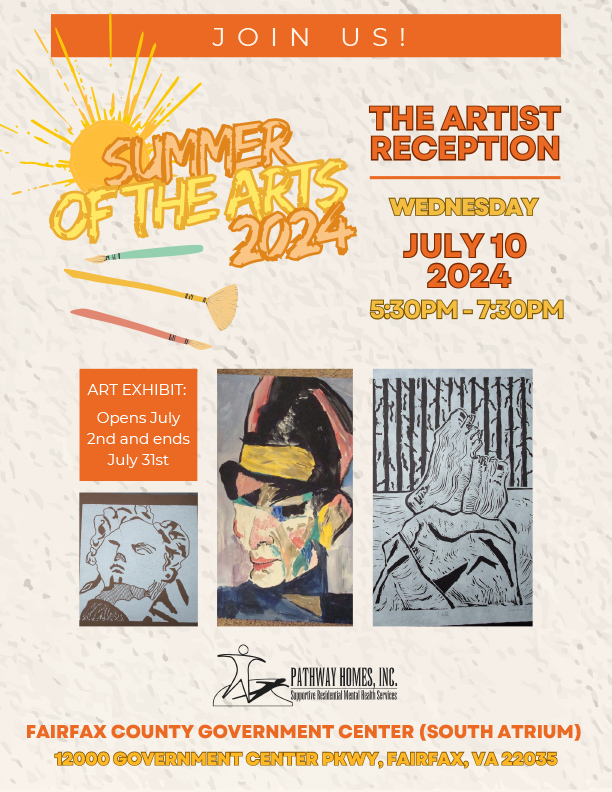 Summer of the Arts Exhibition Flyer